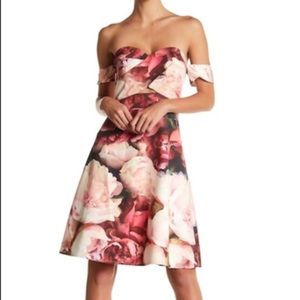 Lumier by Bariano floral dress 👗🌸🌷🌹🌺